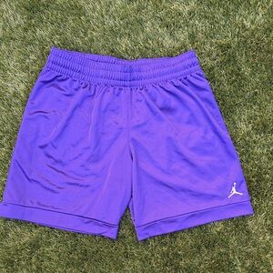 Men’s Jordan Jumpman Purple Basketball Shorts size medium